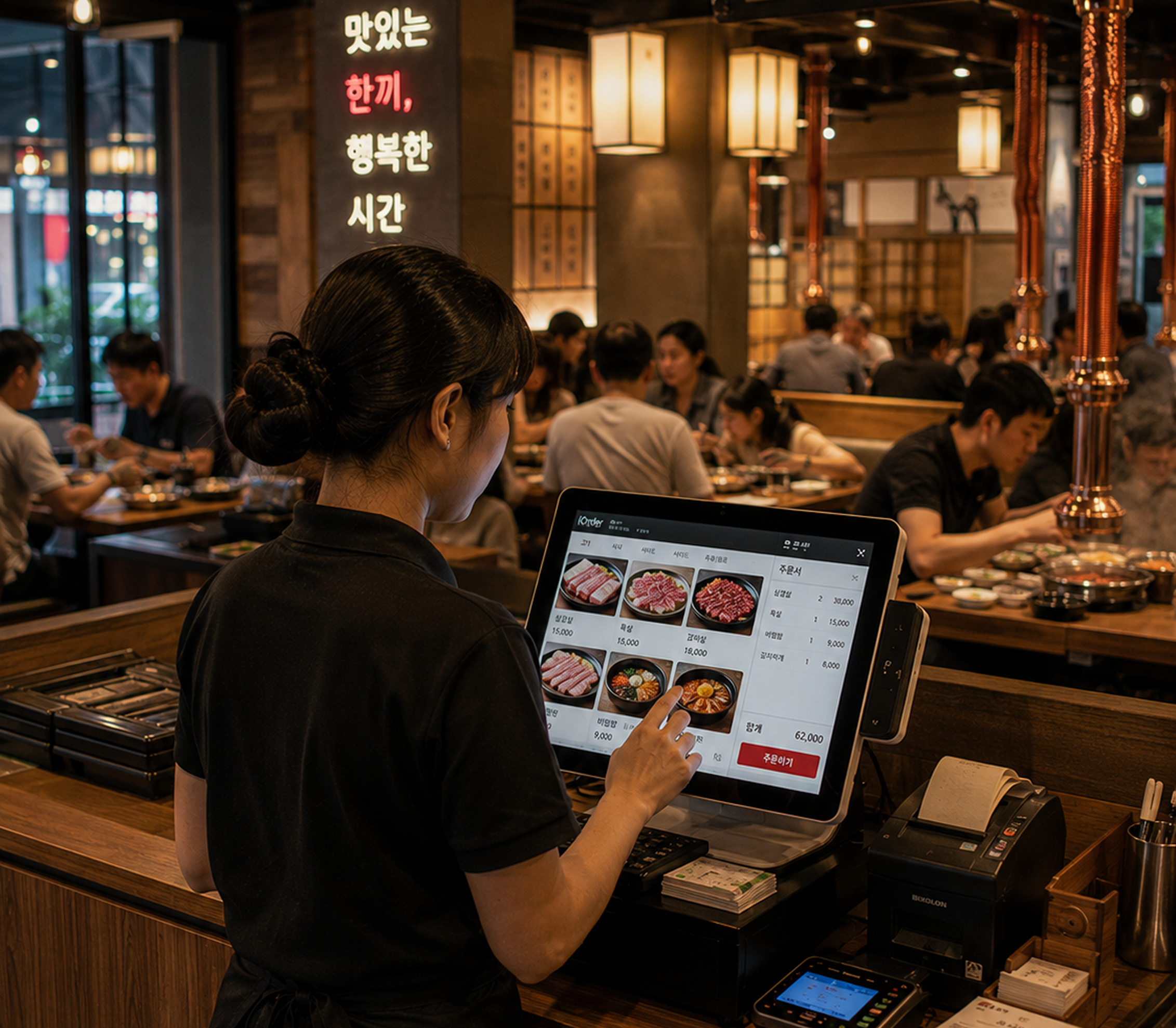 Taste of Korea restaurant POS insight